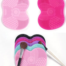 Load image into Gallery viewer, Wholesale silicone makeup brush cleaning mats /makeup cleaning pads