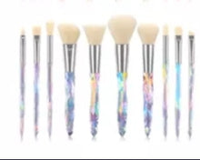 Load image into Gallery viewer, Holographic Makeup Brushes